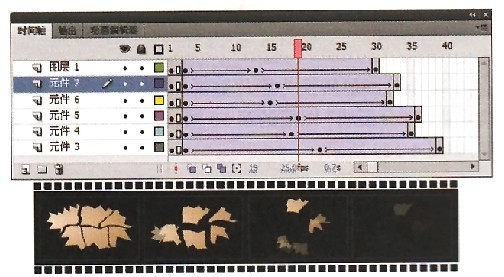 创建传统补间