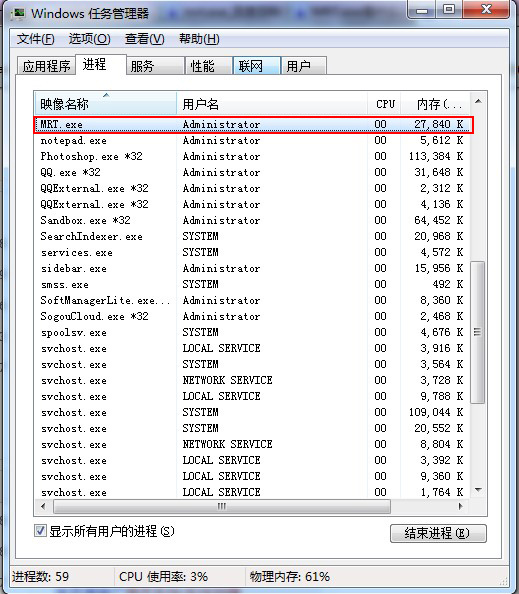 mrt.exe是什么进程文件