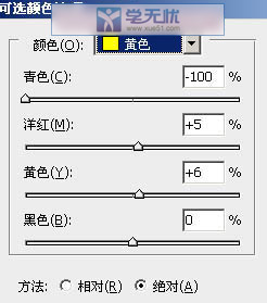 黄色参数