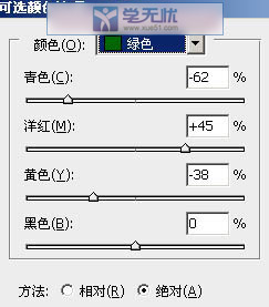 绿色