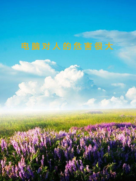 电脑前面放什么东西对人的危害很大