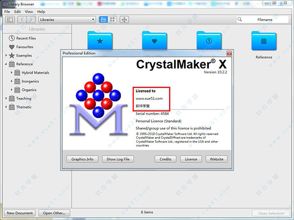 crystal maker license