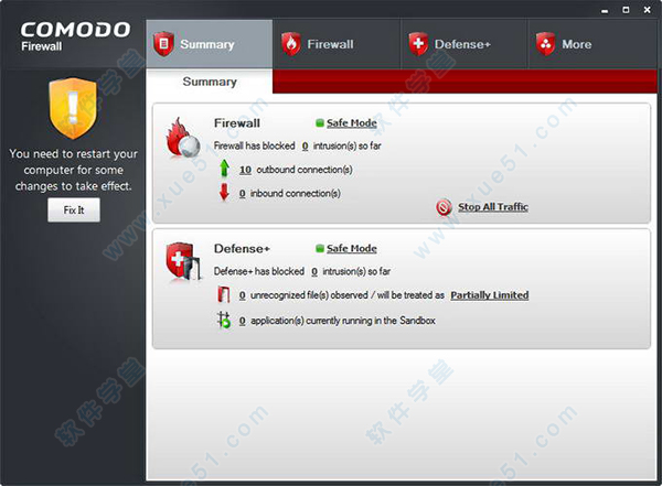 Comodo Firewall防火墙