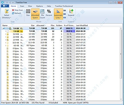 treesize free绿色版