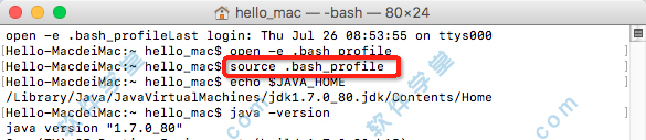 10输入【source .bash_profile】