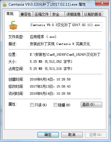 camtasia studio 9汉化补丁