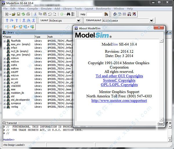 ModelSim SE 10.4