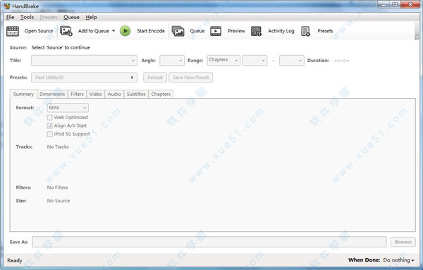 HandBrake绿色便携版