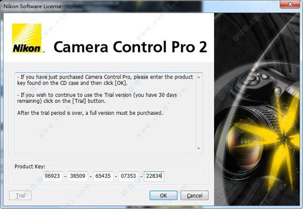 Nikon Camera Control Pro 2 license