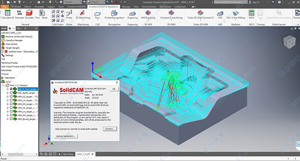 InventorCAM 2019 SP2中文破解版