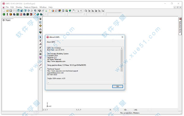 gms地下水模拟软件(Aquaveo GMS Premium) 10.4.5破解版