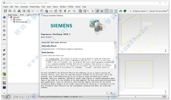 siemens simcenter flotherm 2019.1破解版