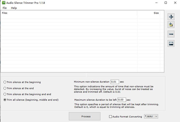 Audio Silence Trimmer Pro