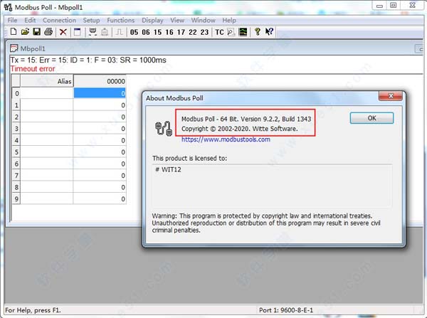 Modbus Poll 9破解版