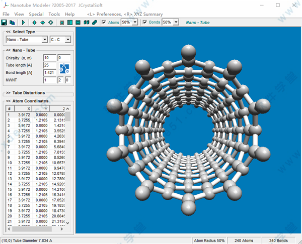 Nanotube Modeler免费破解版