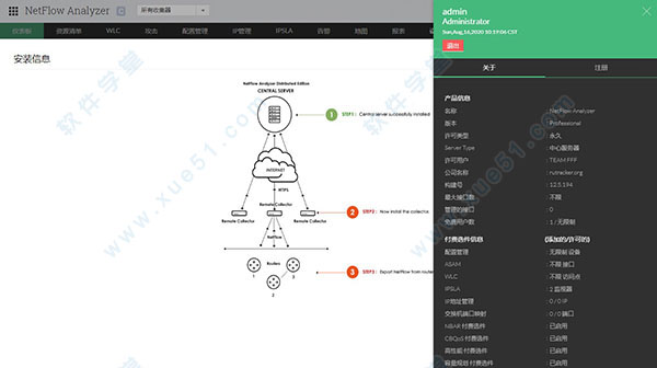 NetFlow Analyzer 12.5中文破解版