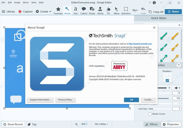 TechSmith Snagit 2021中文破解版