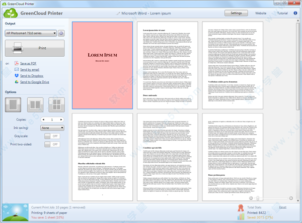 GreenCloud Printer解锁版