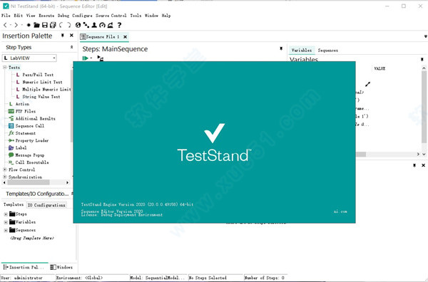 NI TestStand 2020中文破解版