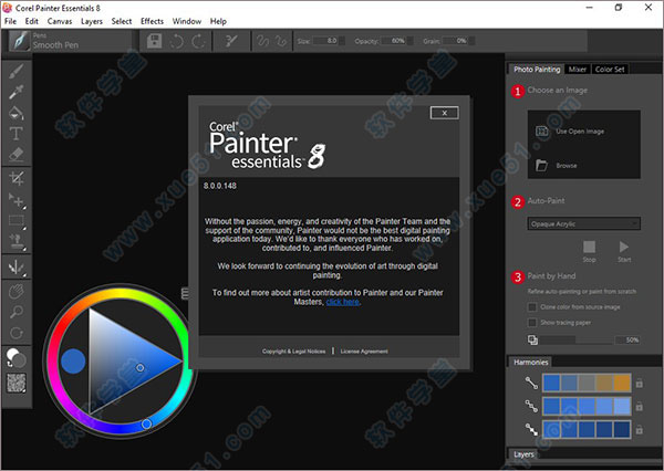 corel painter essentials 8中文破解版