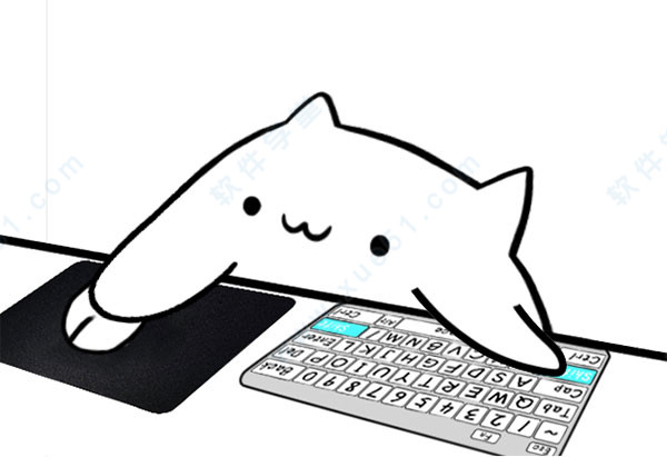 bongo cat mver全键盘版