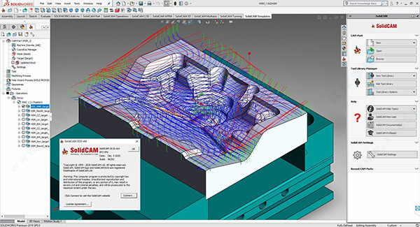 SolidCAM 2020独立破解版